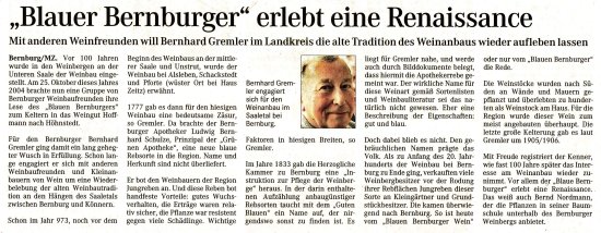 Pressebeitrag MZ